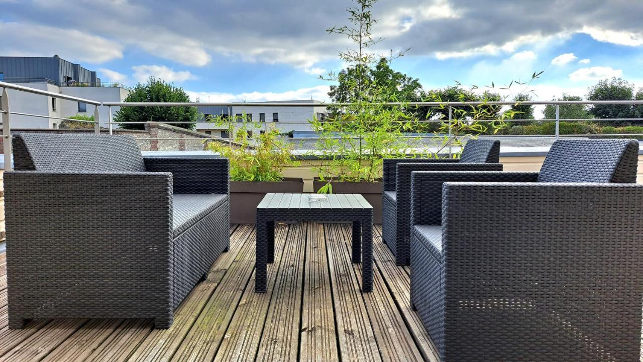 Le Canyon Rouen Centre By Myfrenchpat Terrasse & Parking Εξωτερικό φωτογραφία