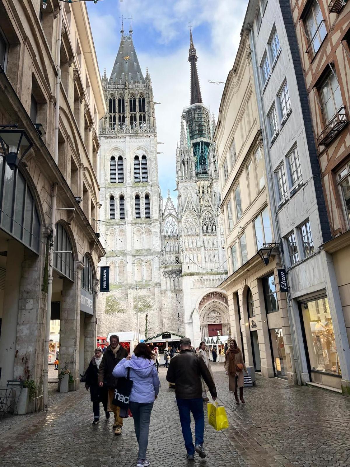 Le Canyon Rouen Centre By Myfrenchpat Terrasse & Parking Εξωτερικό φωτογραφία