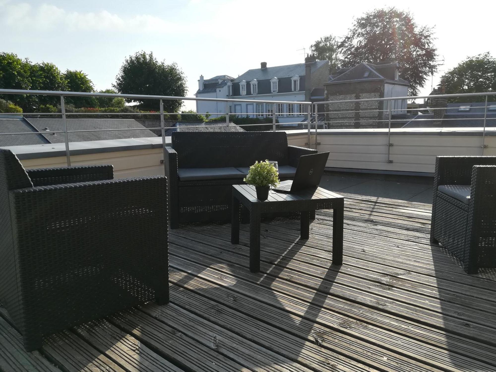 Le Canyon Rouen Centre By Myfrenchpat Terrasse & Parking Εξωτερικό φωτογραφία